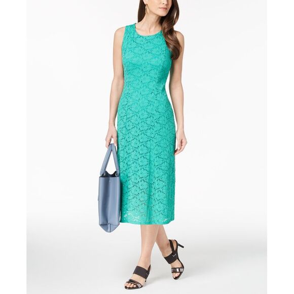 Alfani Lace Midi Dress - Picture 1 of 2